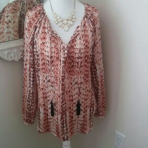 ??NWOT Dana Buchman blouse
