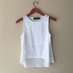 Hi Low Sheer Tank Top by MinkPink