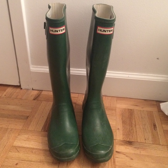 Hunter tall rain boots