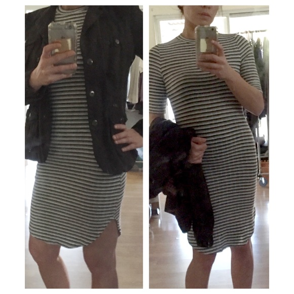 🎉 Host Pick 🎉 April Spirit Striped Bodycon Dress - Picture 2 of 4