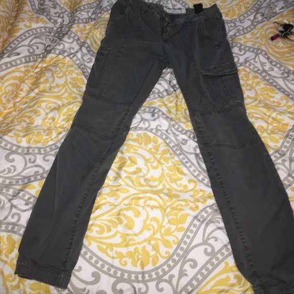 Grayish /green pants
