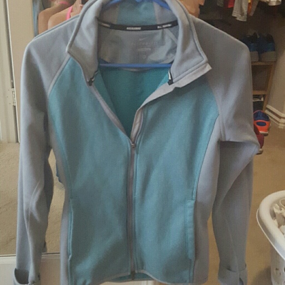 Nike Grey & Teal Jacket