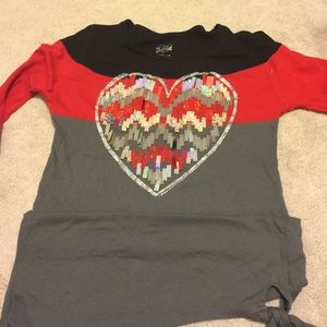 ❌sold❌Girls justice size 10 top