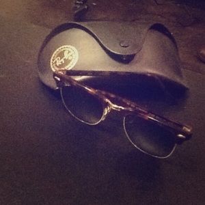 Ray Ban, mahogany tortoise and gold