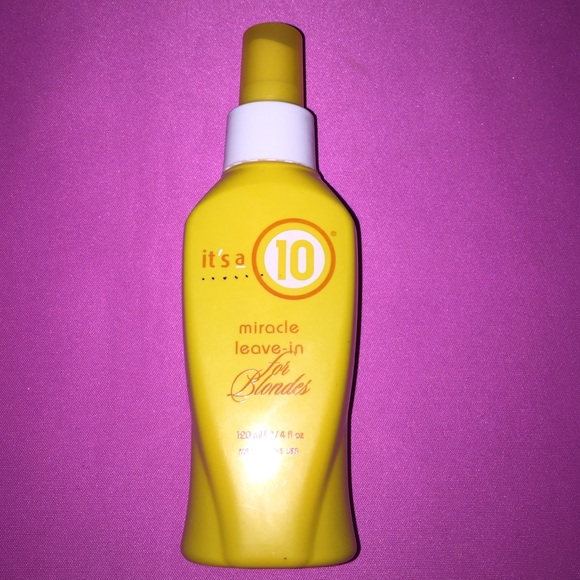 It's a 10 Miracle Leave-In for Blondes