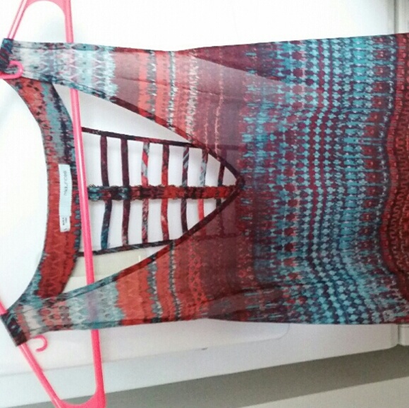 Maurice's sheer tank top