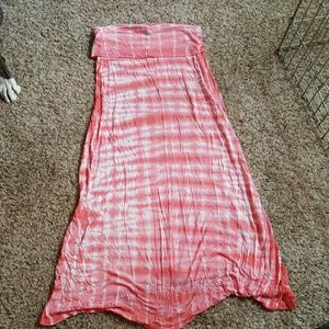 Tye dye maxi skirt