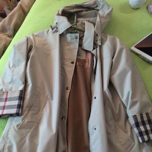 Burberry raincoat or jacket