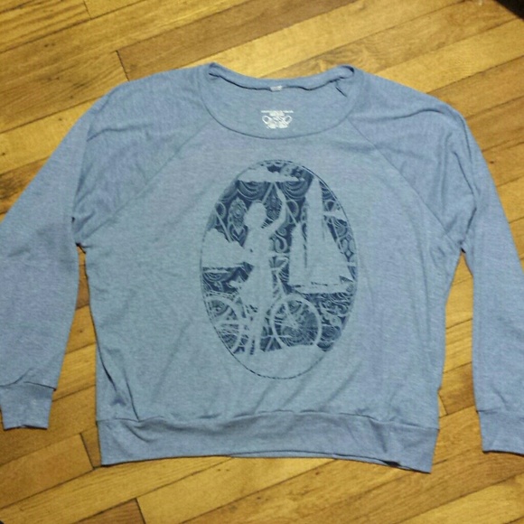 Clockwork Gears "Waves" Bicycle Print - Picture 1 of 2