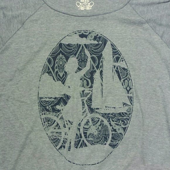 Clockwork Gears "Waves" Bicycle Print - Picture 2 of 2