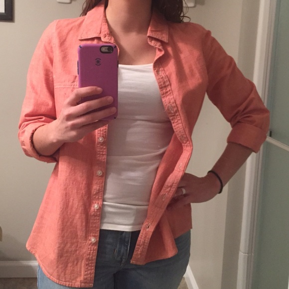 Light red button-down - Picture 2 of 3