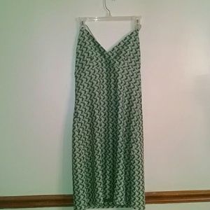 Ann Taylor Petite Backless Halter Tie Dress