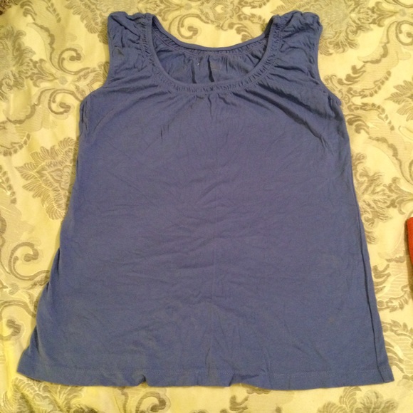 Loft Purple Sleeveless Top