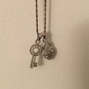 Heart and Key Necklace