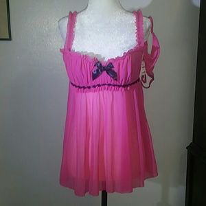 Fredericks of hollywood Lingerie pink set