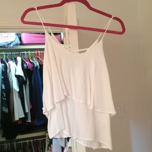 Dainty Hooligan White Tank Top