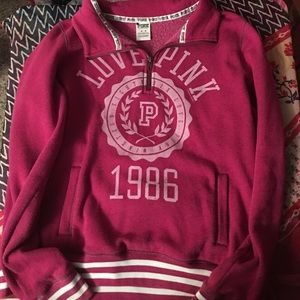 Victoria secret PINK half zip