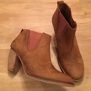 J shoes brown booties