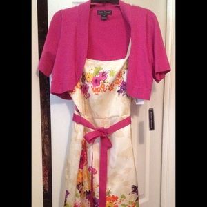 Jessica Howard 2 piece dress with shrug