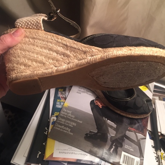 Coach espadrilles wedge - Picture 4 of 4