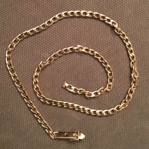 Gold BCBG Waist Belt