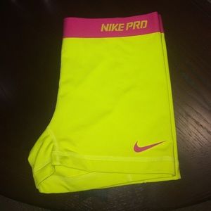 Neon Nike Pros
