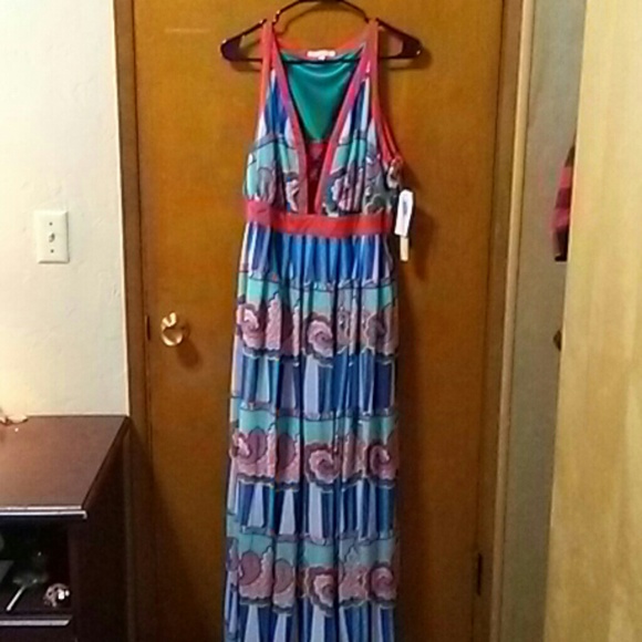 Gibson latimer maxi dress