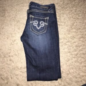 ReRock by Express barely boot jeans