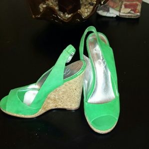 Jessica Simpson wedges