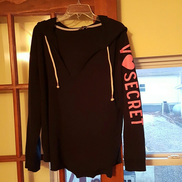 Black V.S.  Hoodie