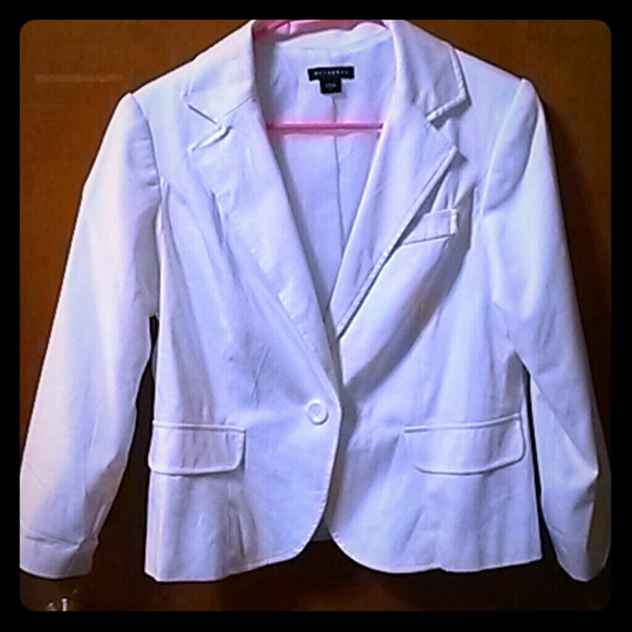 White blazer