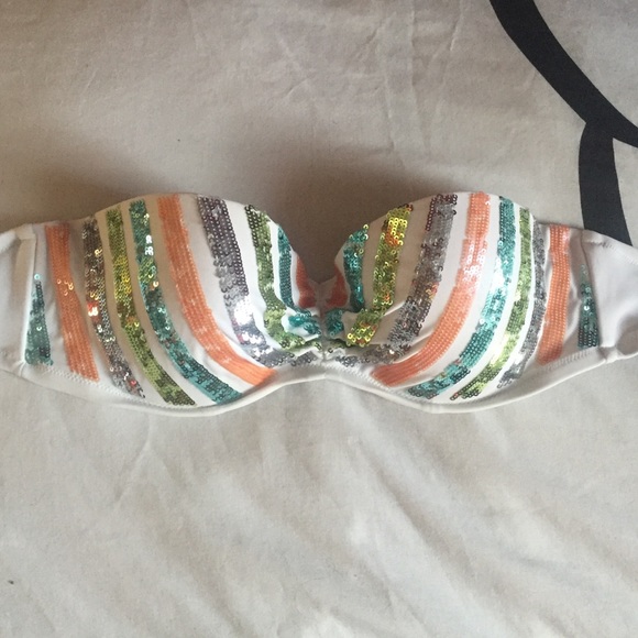 Victoria secret strapless Bikini top