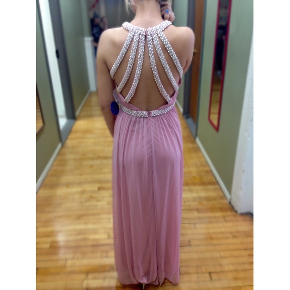 Pink Prom Dress/ Evening Gown