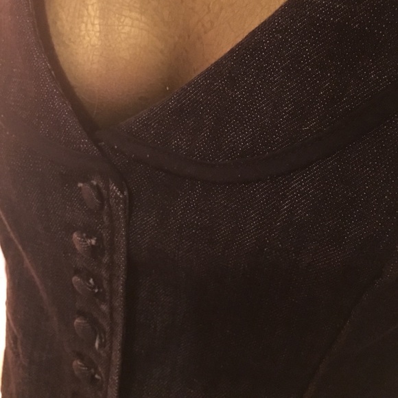 Fitted Denim Vest⚡️ - Picture 2 of 4