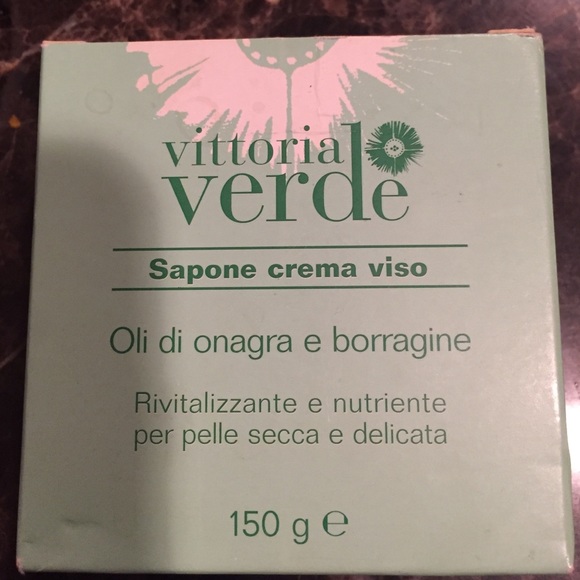 Italian face cream soap from Italy.