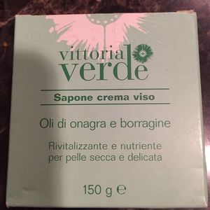 Italian face cream soap from Italy.