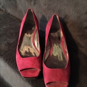 Red Suede Shoes