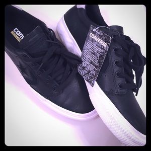 Leather converse