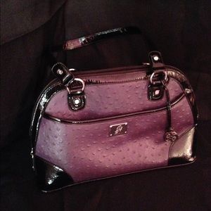 Grace Adele Purple & Black purse