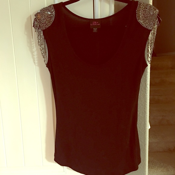 2 Be Bebe black shirt