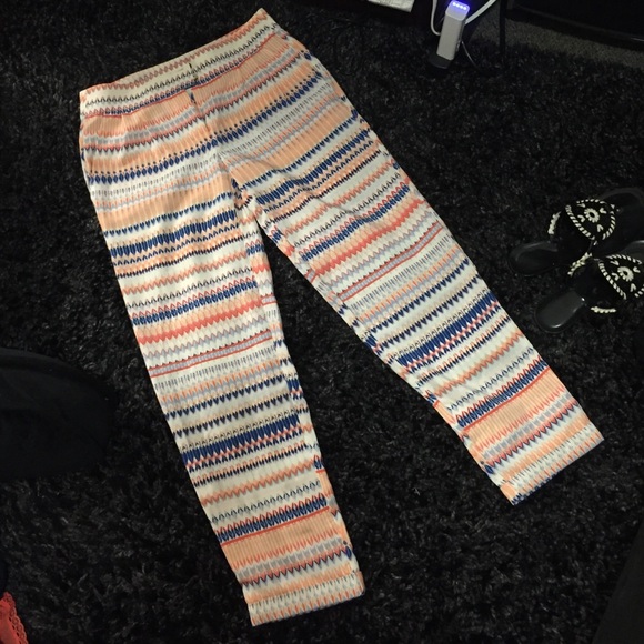 J Crew patterned pants
