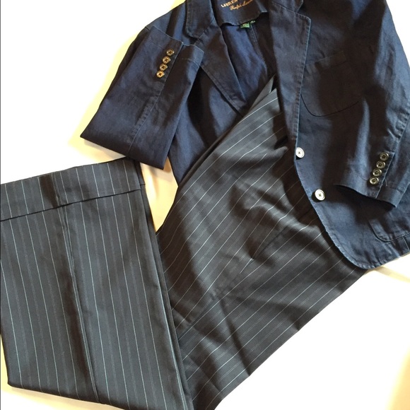 NWOT Karen Kane blue slacks