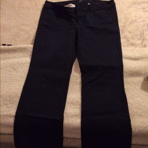 American Eagle Navy blue kick boot pants