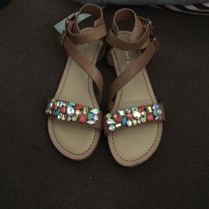 Brand new sandals