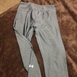 Under armour heatgear compression crop leggings