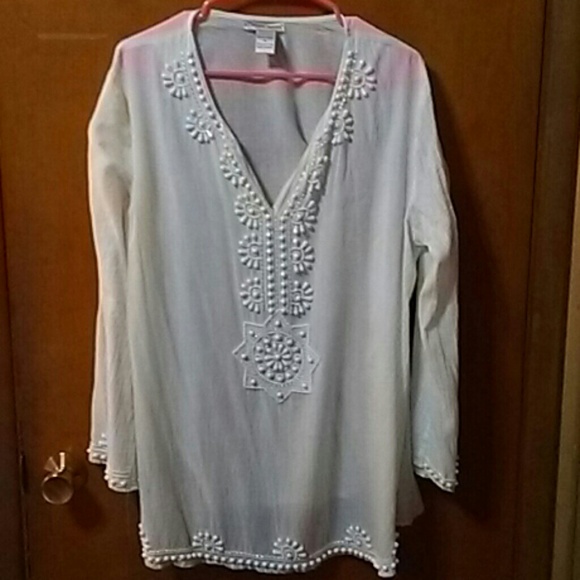 Beaded blouse