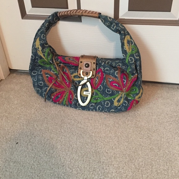 Guess women jean handbag
