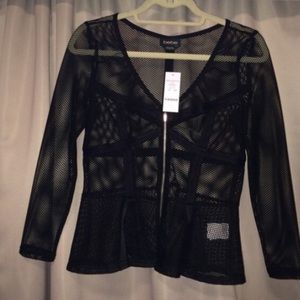 bebe Tops - Peplum top bebe Tops - Peplum top