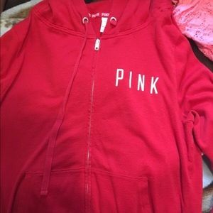 VS PINK red coat