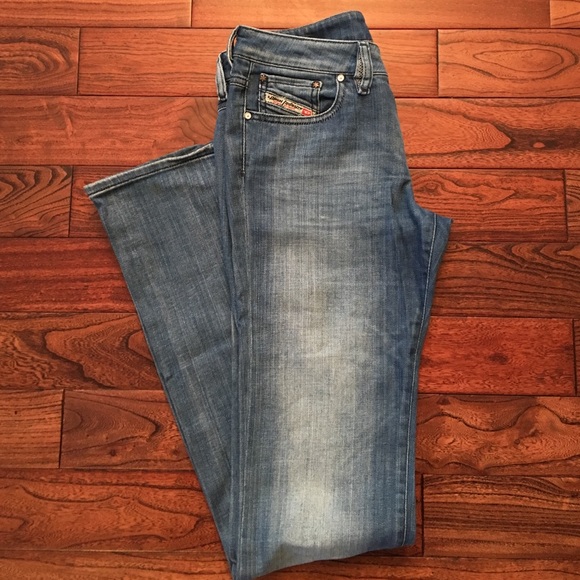 Diesel Straight Legged Jeans
